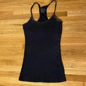 Black tank top